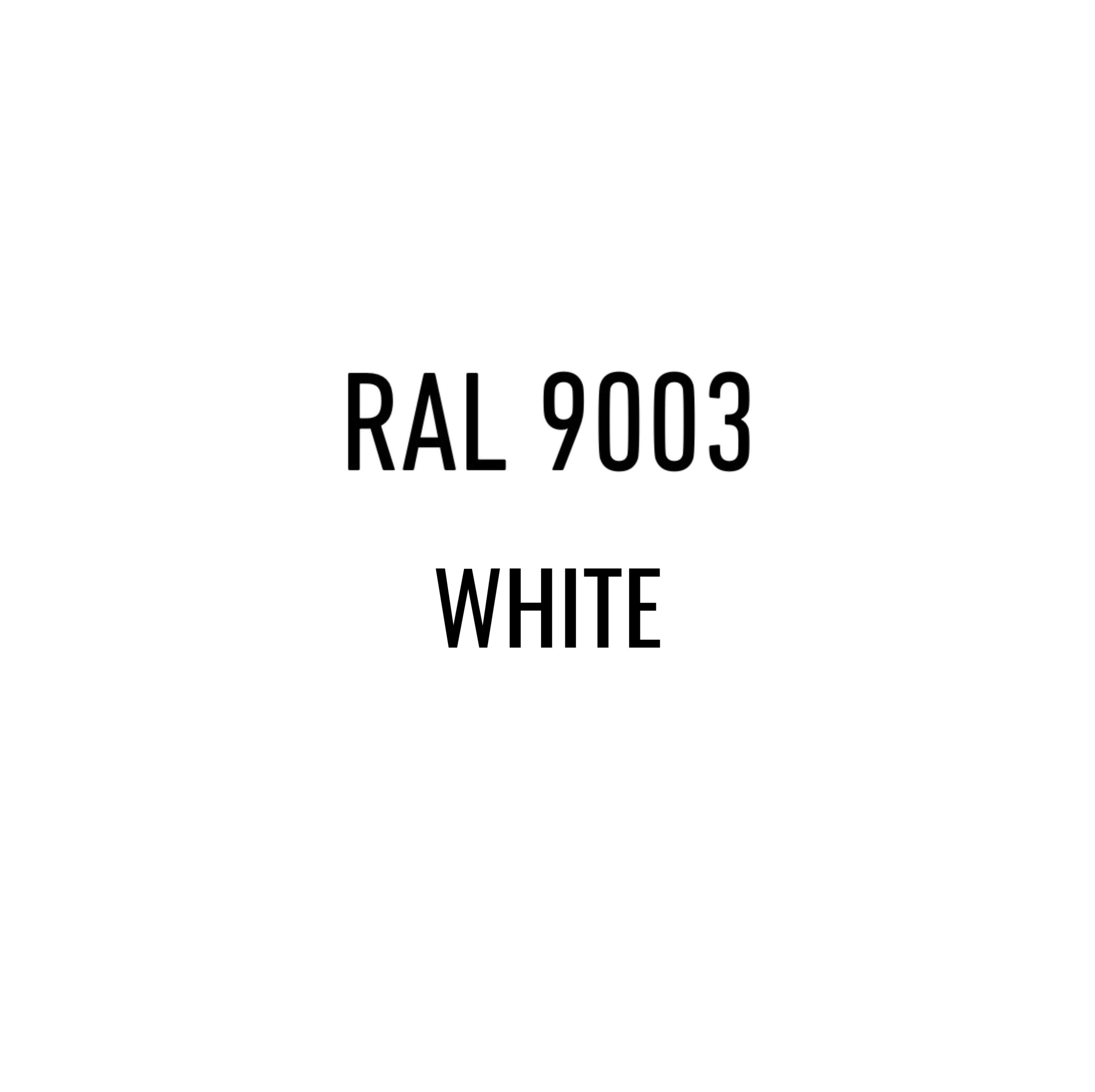 RAL 9003-White - Classic White